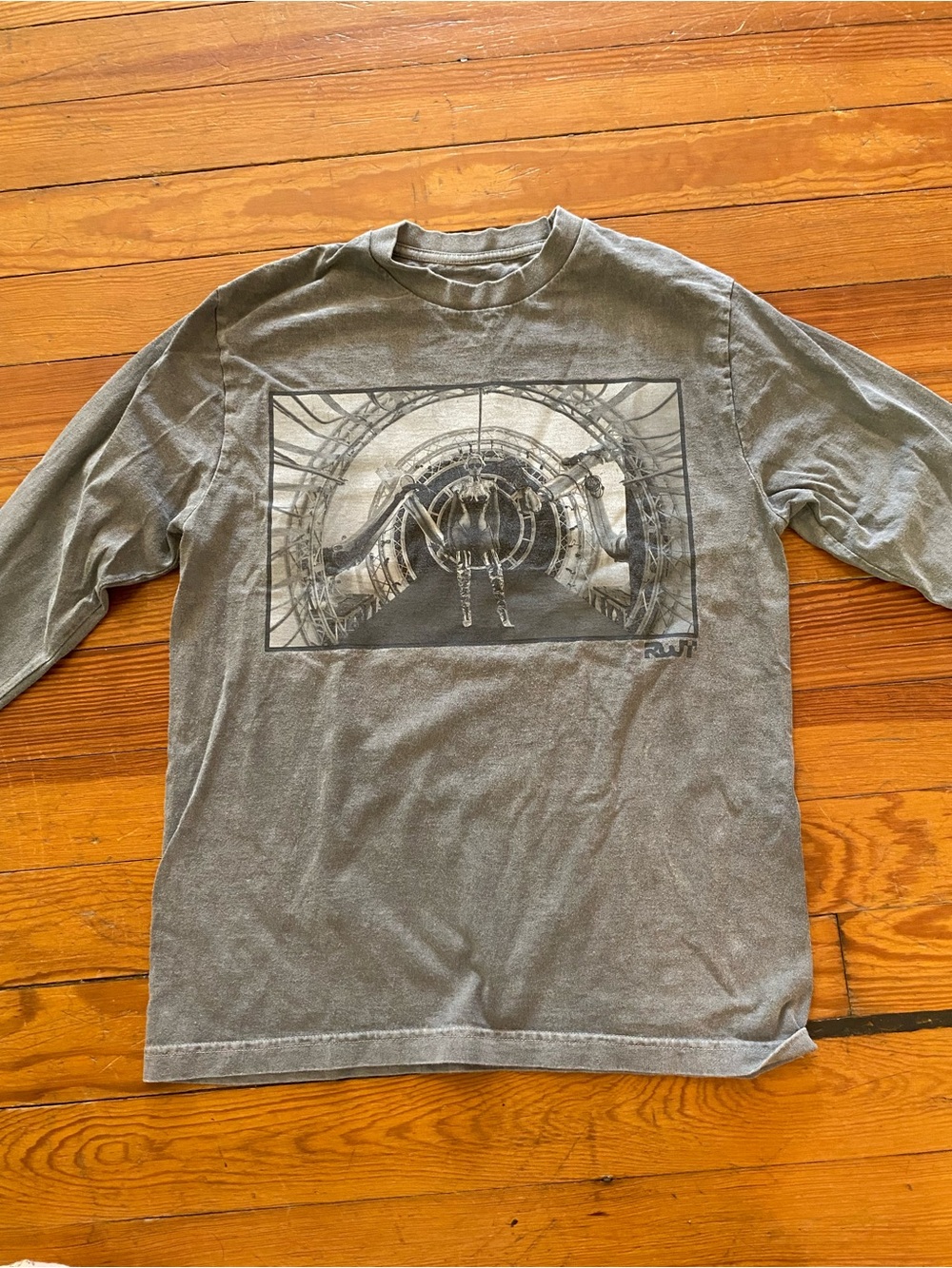 Beyoncé Renaissance World Tour 2023 Long Sleeve Shirt Gray M RWT